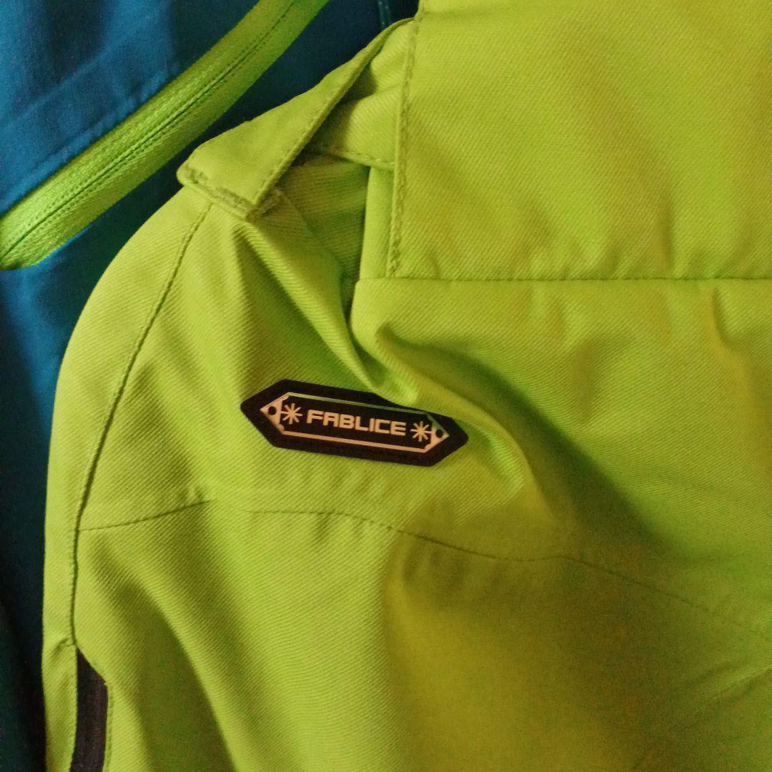 phenix スキーウェア 青 M/fablice パンツ 黄緑 M メンズ