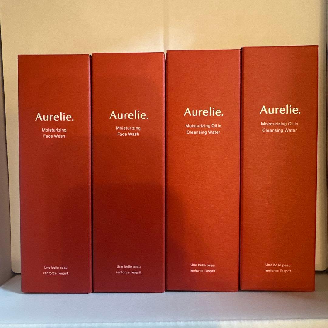 オレリー　モイストフェイスウォッシュ、オイルインクレンジングウォーター