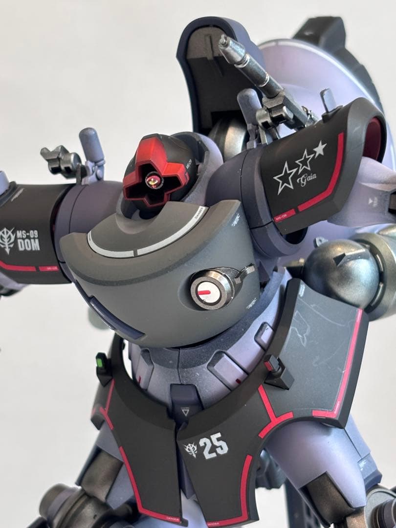 【1/25まで値引き！】HG 1/144 リック・ドム(GQ) 全塗装完成品