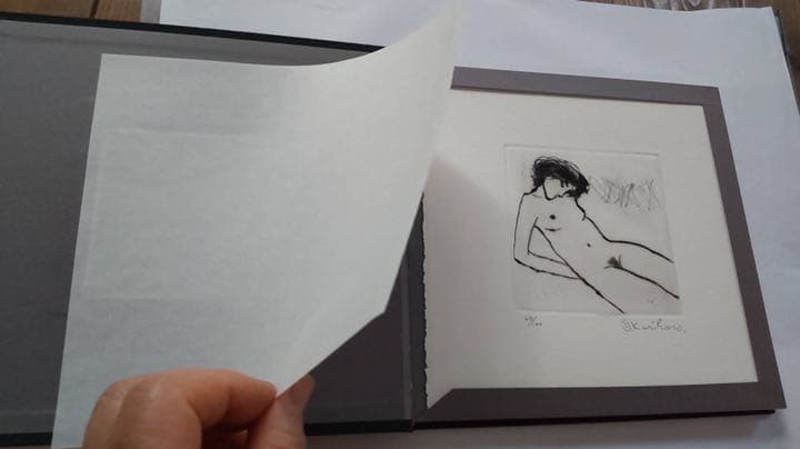 栗原一郎　リトグラフ