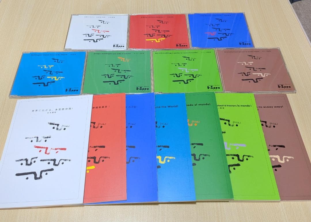 イチロー世界に広がる 多言語仲間　7カ国語　CD14枚