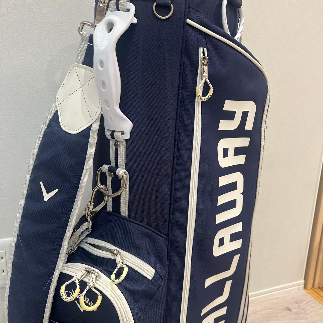 ⭐︎軽量⭐︎CALLAWAY ゴルフキャディーバッグ ネイビー