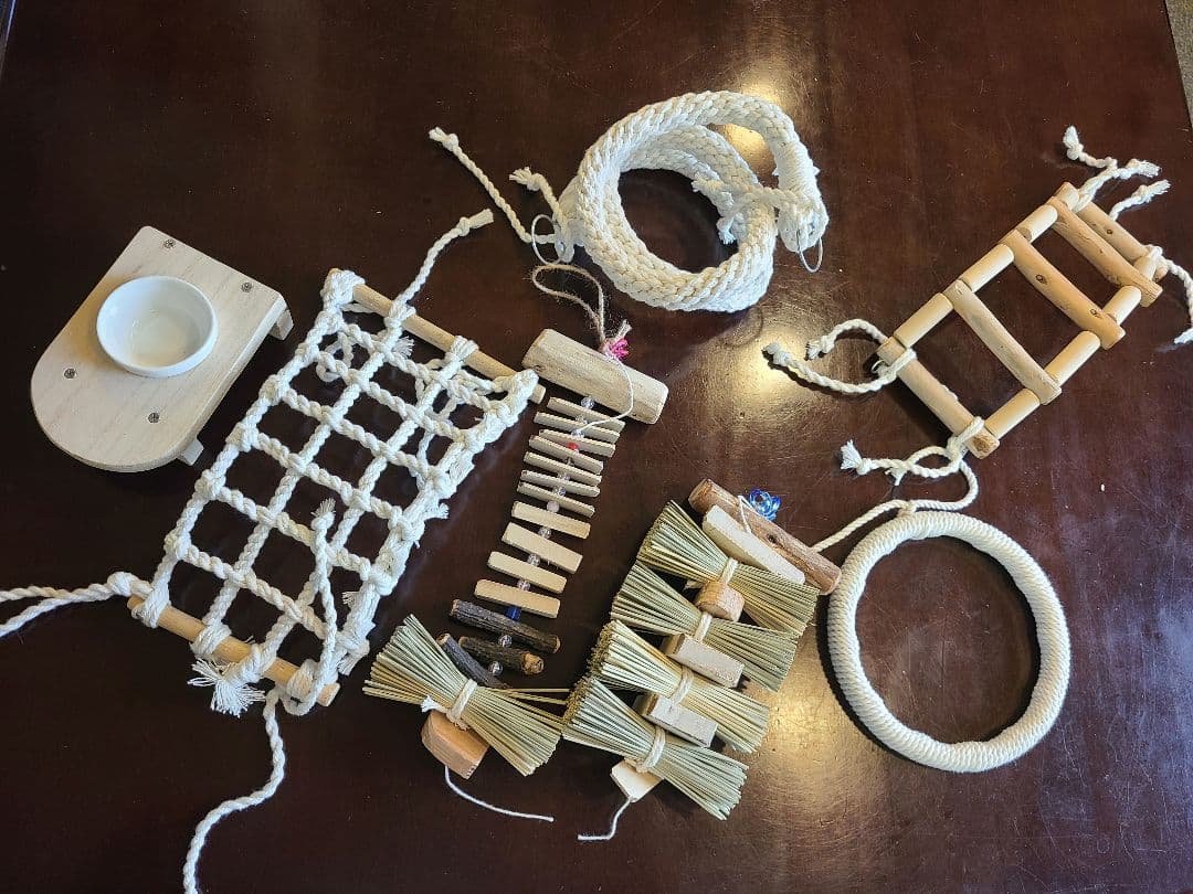 ① むらゆオーダーページ　ハンドメイド　流木　アスレチック