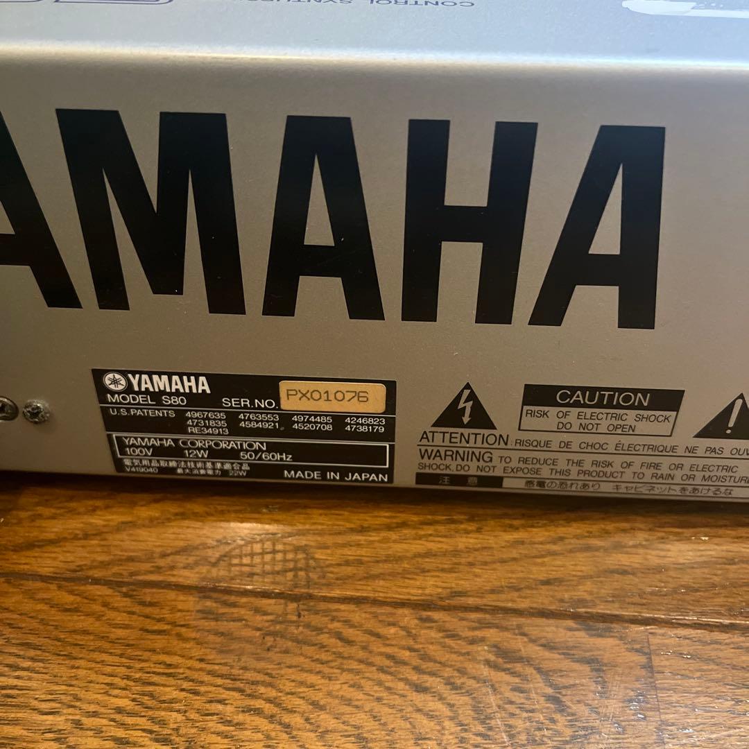 YAMAHA CS6X シンセサイザー 61鍵　中古ジャンクにて