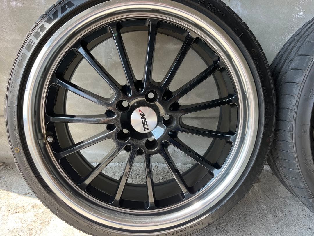 レア物TSW/8J-19 225/35-19/114.3/5Hツラ仕様usdm