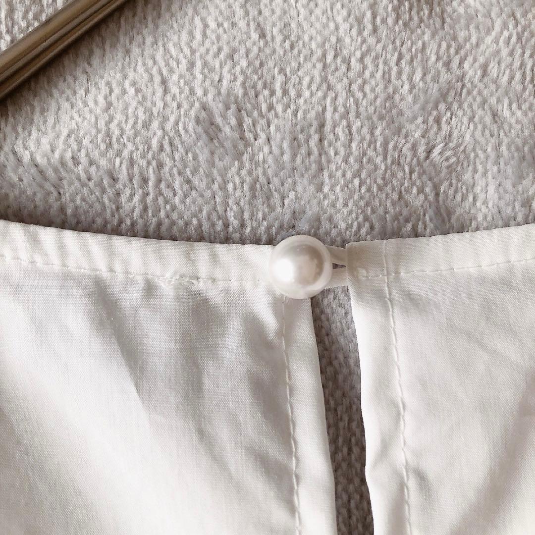 【新品タグ付き】2025 Sono ソーノ チュニックブラウス ホワイトAライン