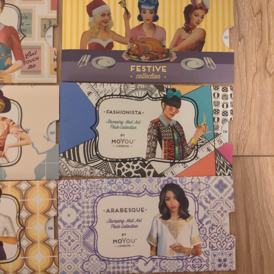 MOYOU ネイルアート スタンピングプレート　ネイルカラー