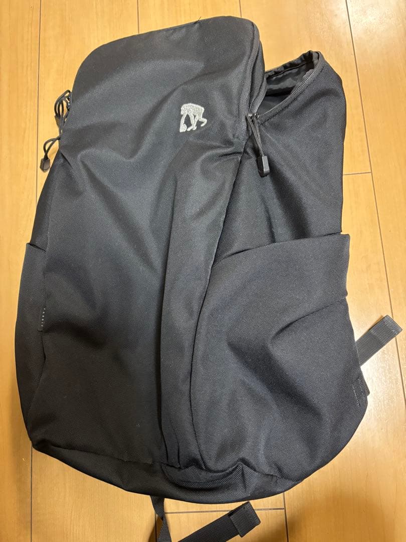 エゴザル EGOZARU バックパック 黒 ブラック リュック コーデュロイ