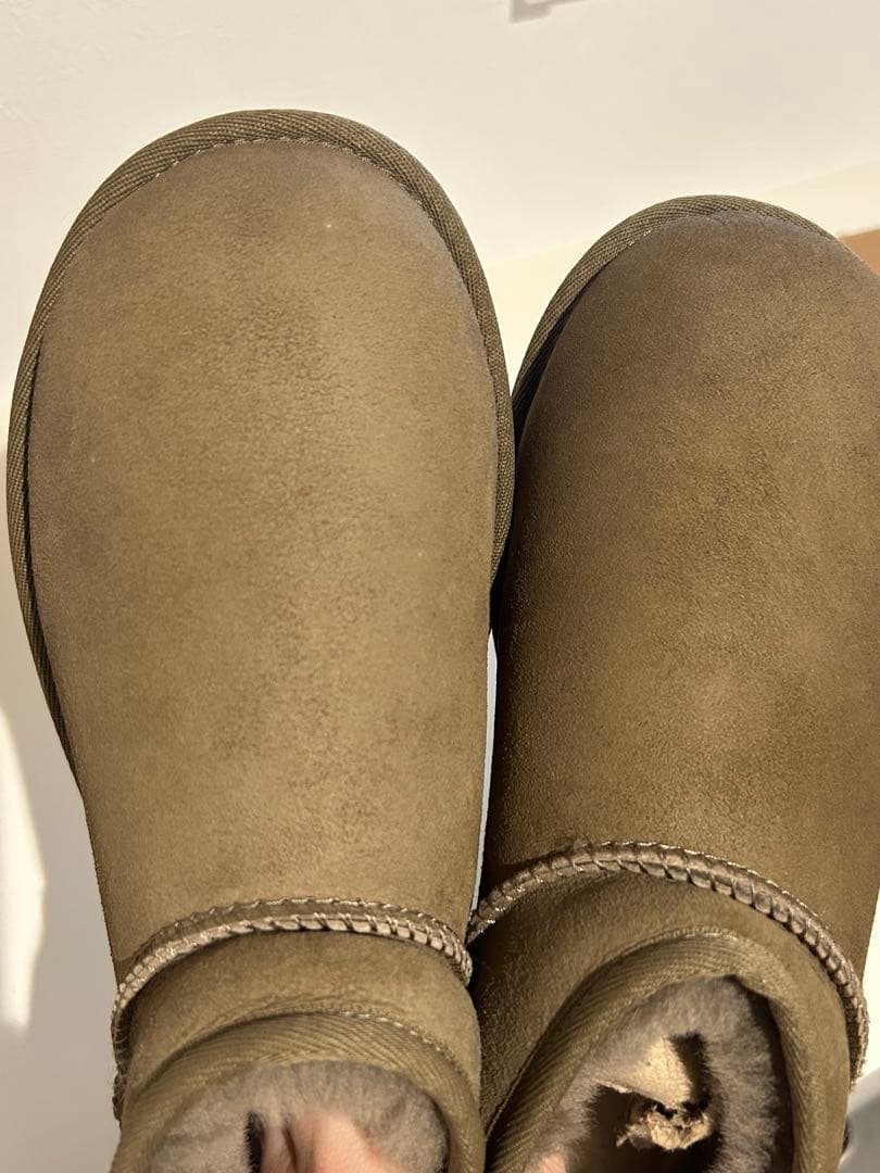 UGG クラシックウルトラミニブーツANTILOPE 24.0cm
