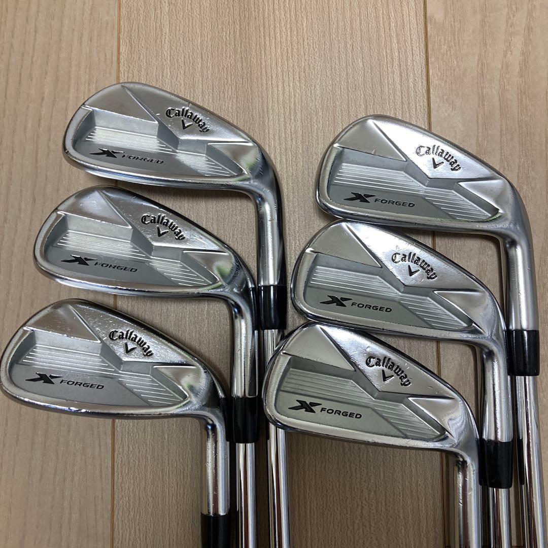 【名器】キャロウェイX Forged2018アイアン6本セット モーダス120