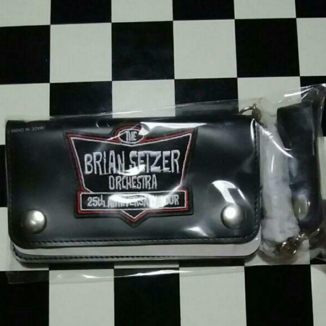 ブライアン・セッツァー・オーケストラ 25th ライブツアー グッズ 長財布本革