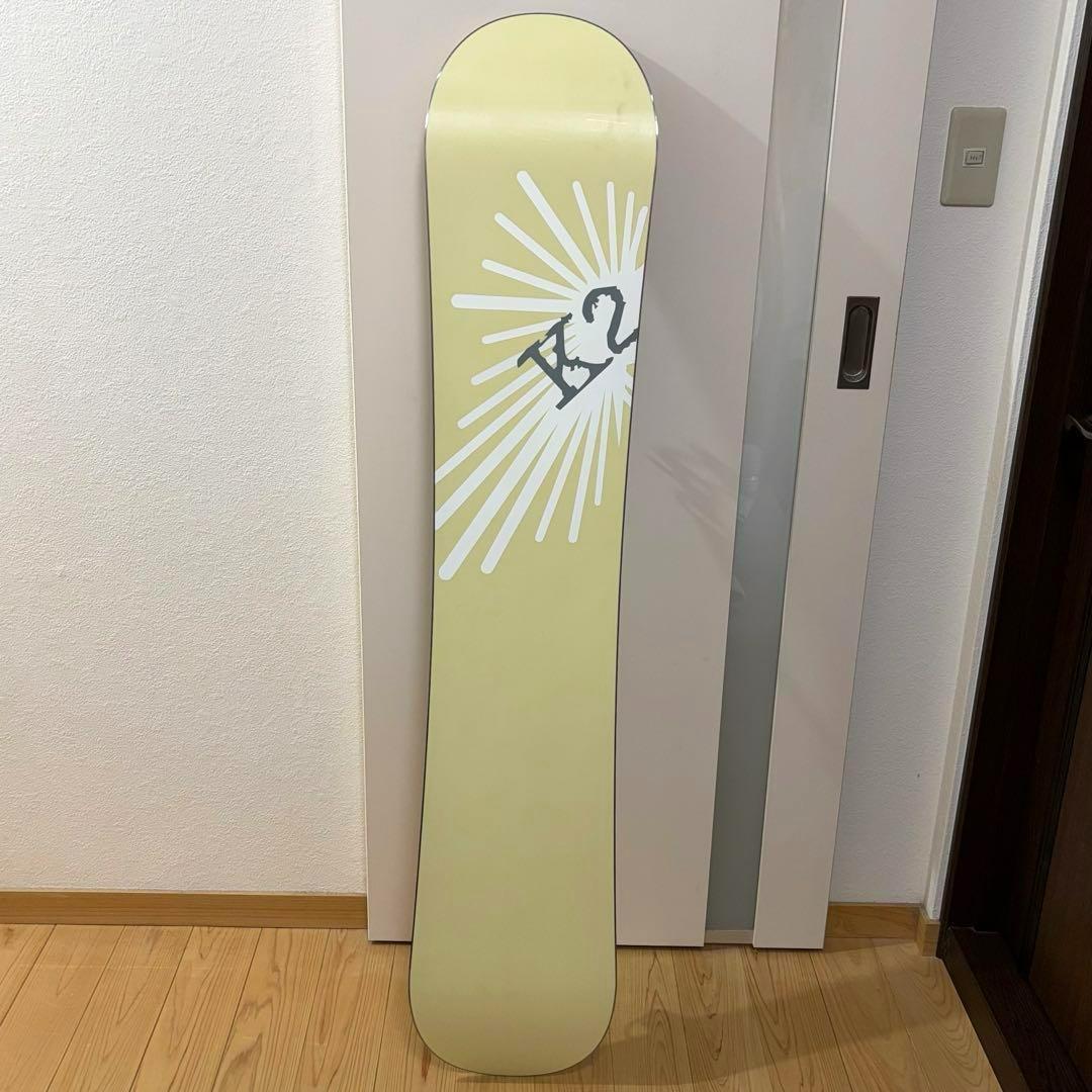 スノボ　K2 RESPITE 140 ビンディング　キスマーク　ステップイン