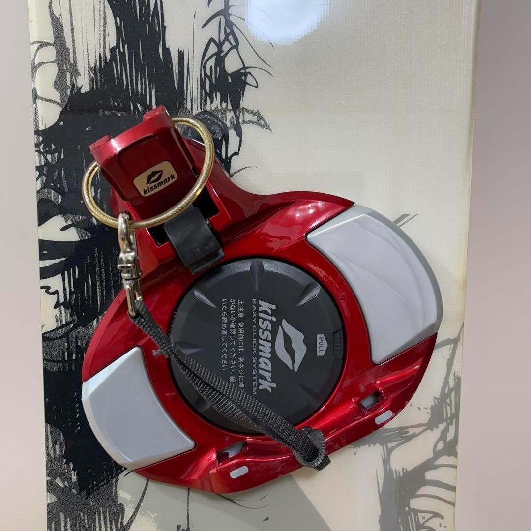 スノボ　K2 RESPITE 140 ビンディング　キスマーク　ステップイン