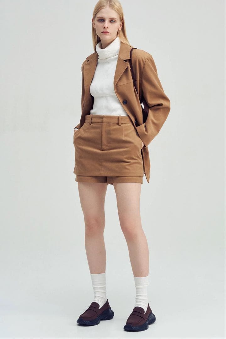 【新品未使用】The toe Piraeus Short Pants camel