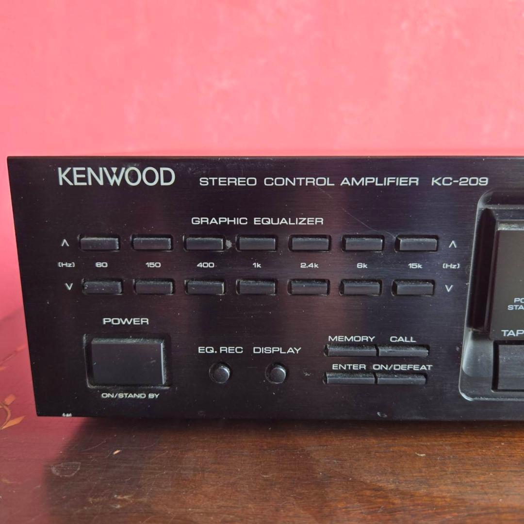 KENWOOD KC-209 ステレオ コントロール アンプリファー