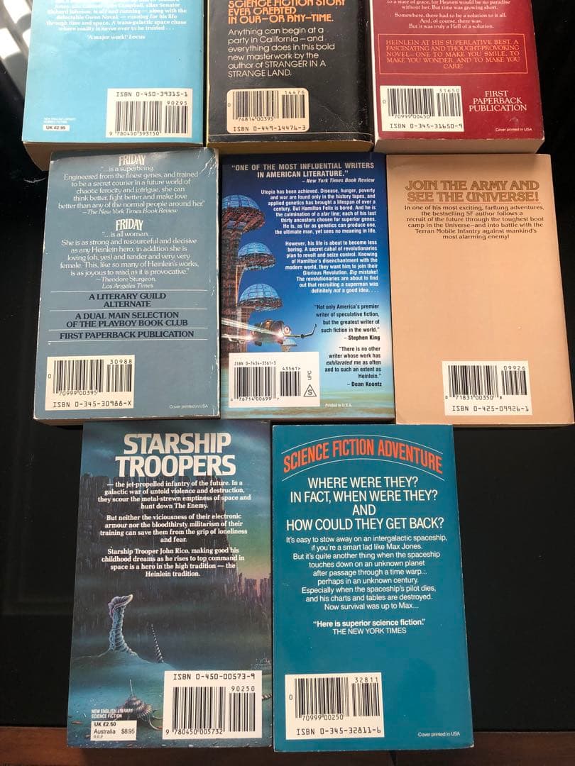 希少　Robert A. Heinlein 5冊セット　サイエンスフィクション