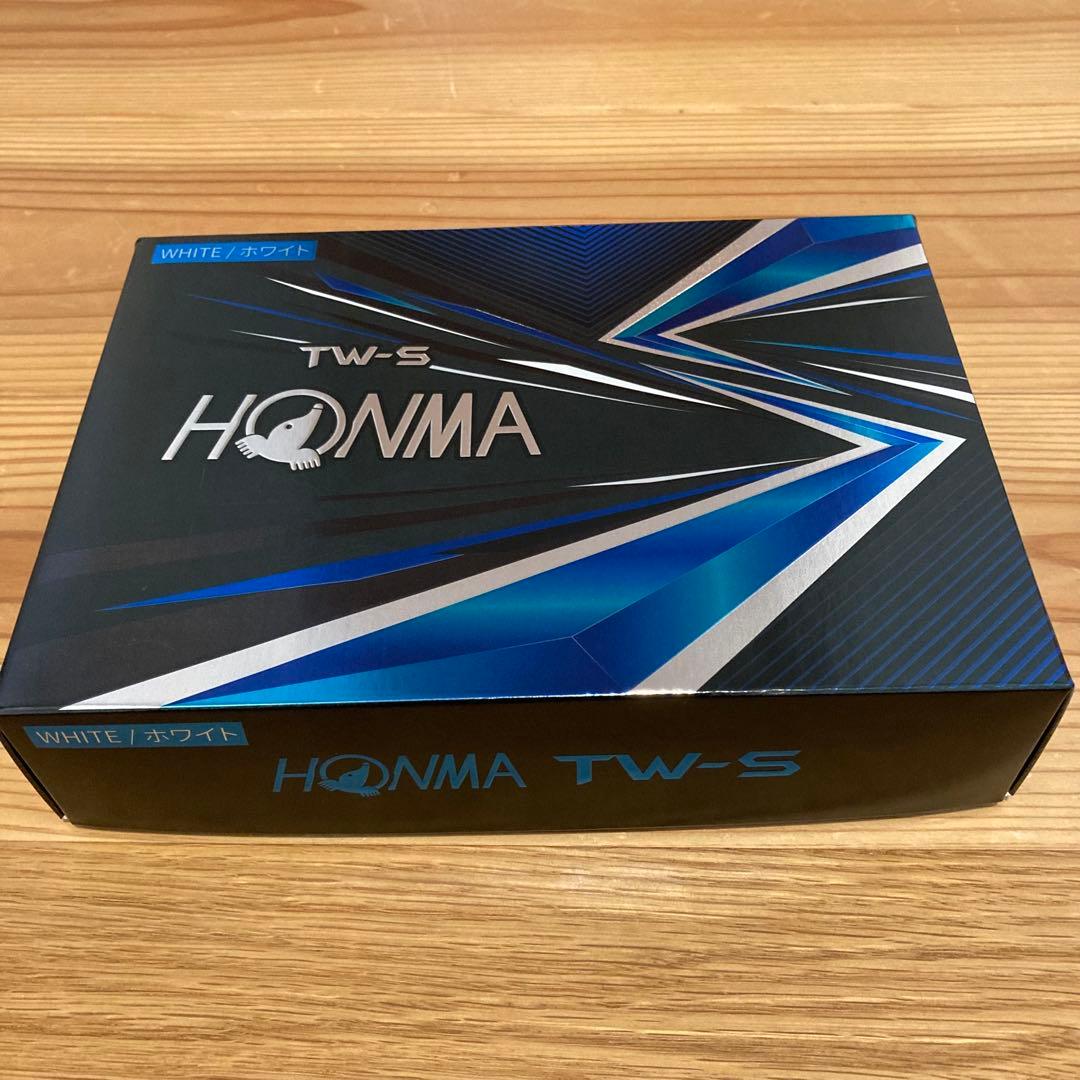 ホンマ　TW-S ツアーワール　ホワイト　3ダース　ゴルフボール