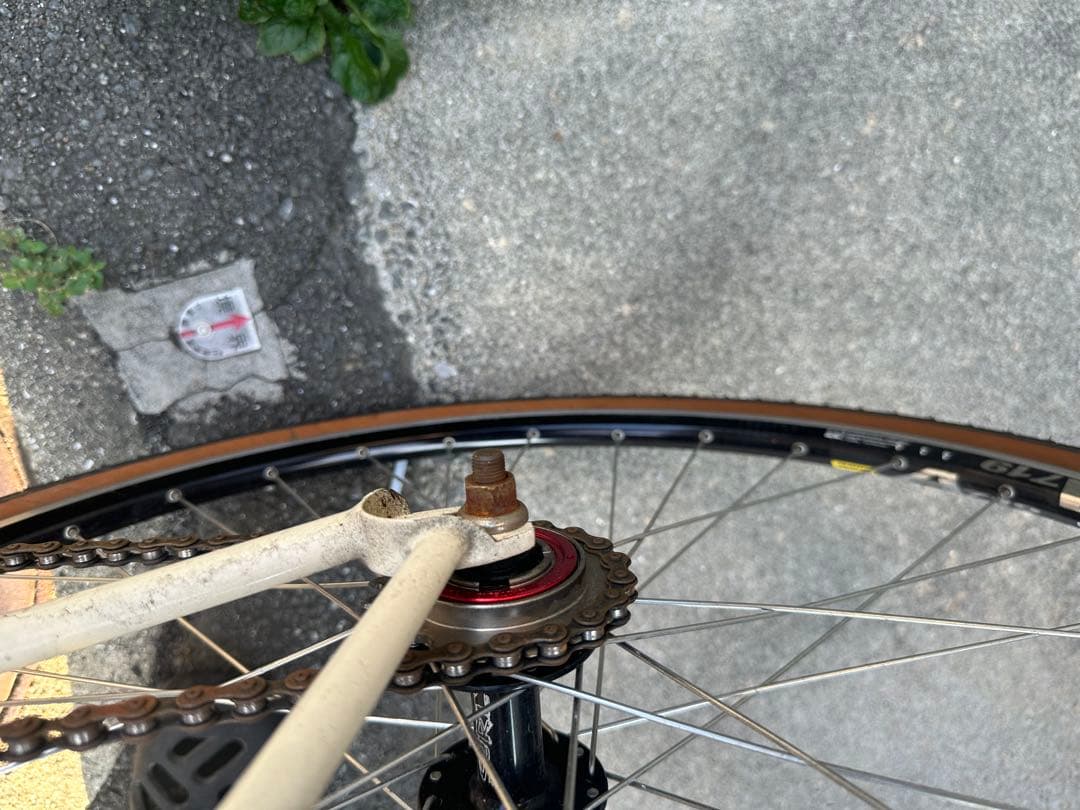 e*a様 SURLY シングルスピード フリー アイボリーsize53 たのメル