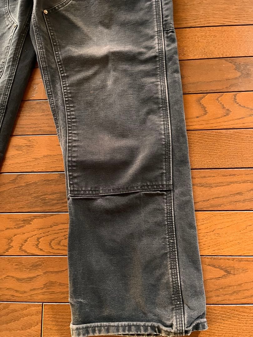USA製！CARHARTT DOUBLEKNEE カーハートダブルニー　ブラック