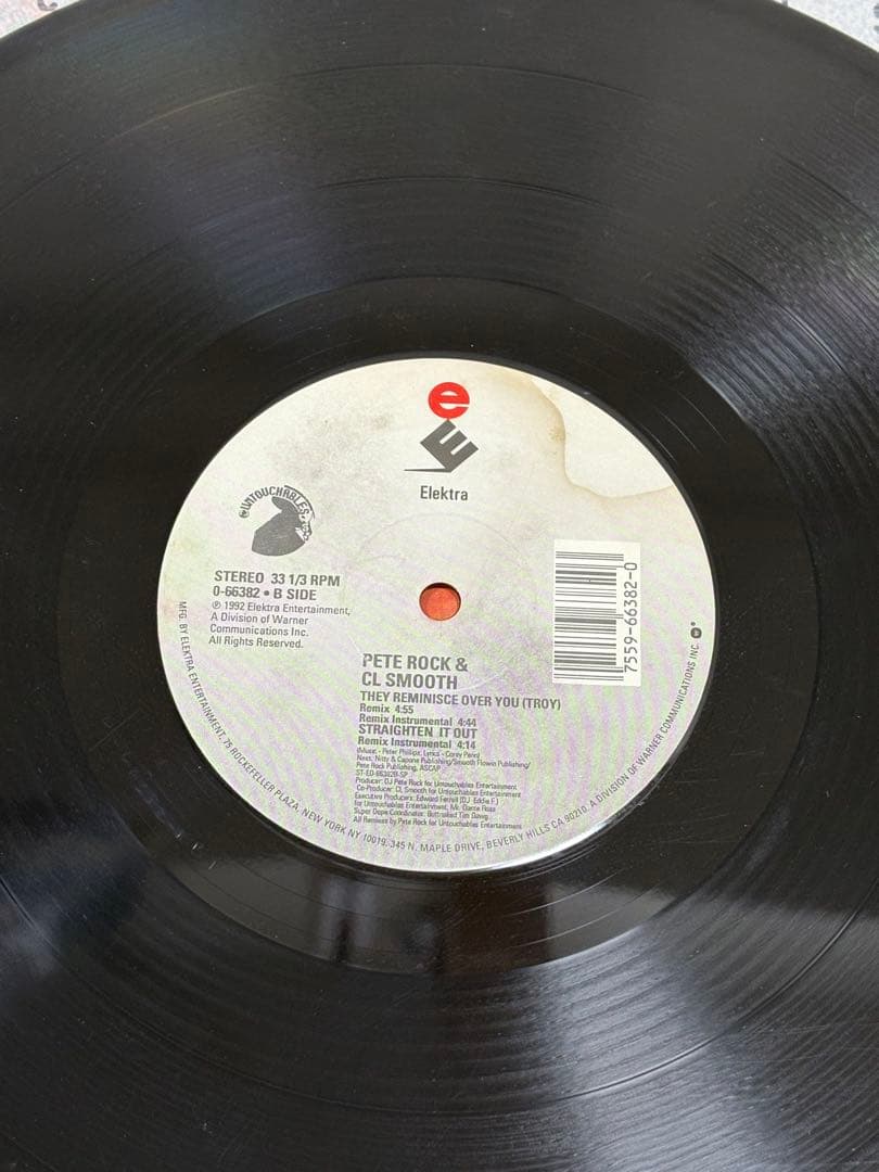 洋楽 PeteRock&C.L.Smooth / Straighten It Out