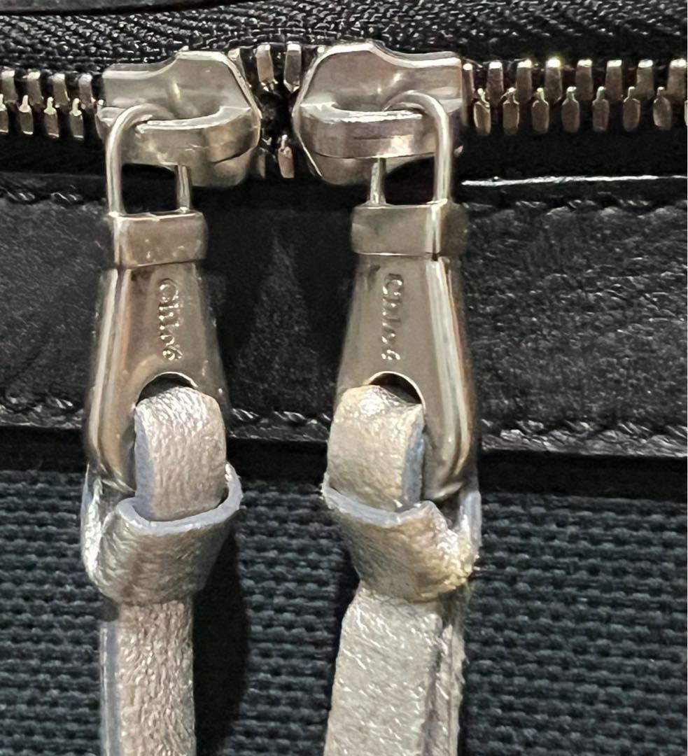 再×7お値下げ品！ 美品　Chloe ブラックボストンバッグ