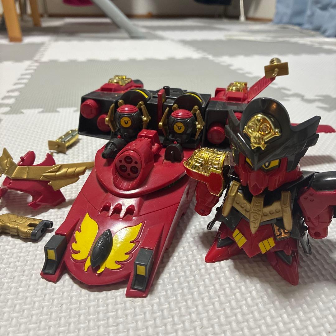 元祖SDガンダム　宇宙海賊騎士キャプテンレッド　ジャンク