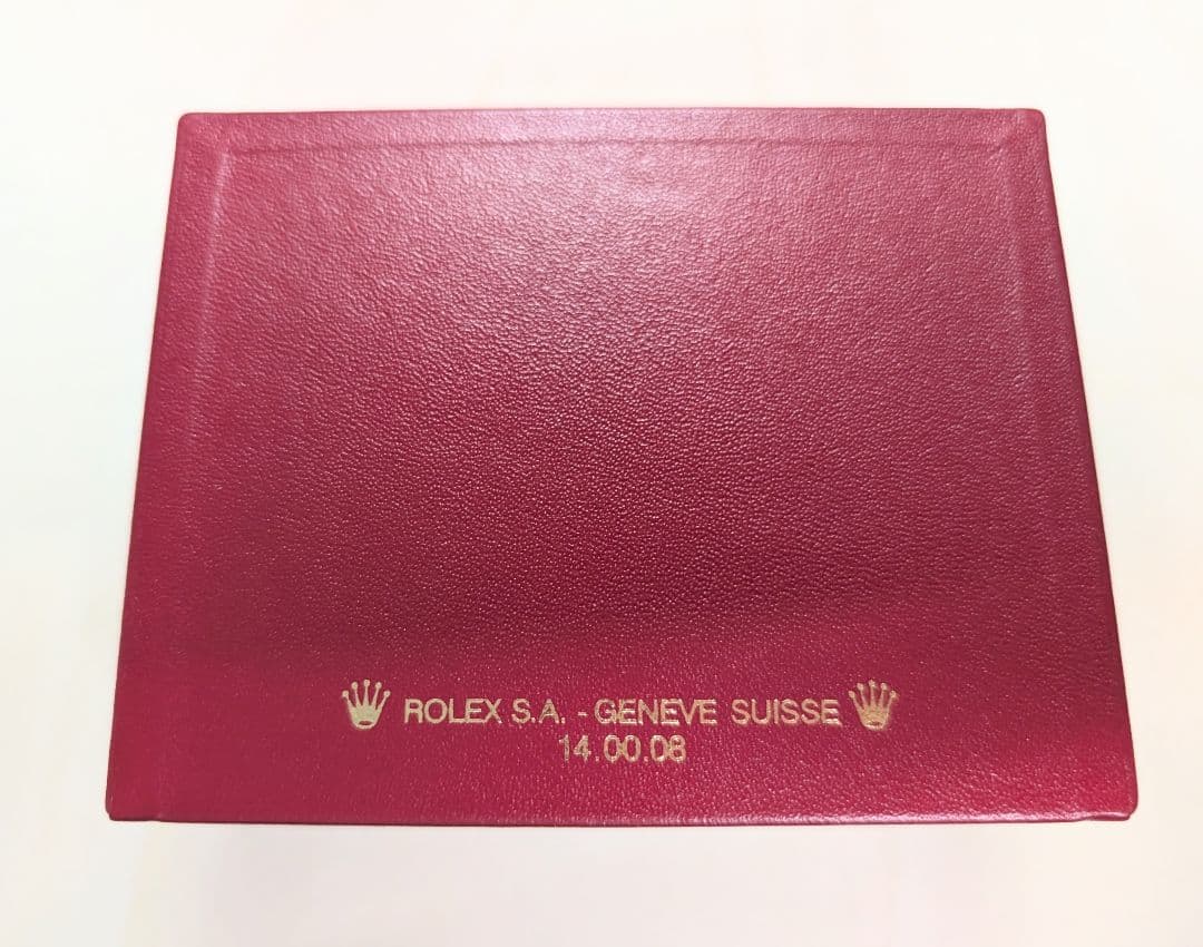 ロレックス 純正ボックス 箱 化粧箱 内箱∶赤　 外箱