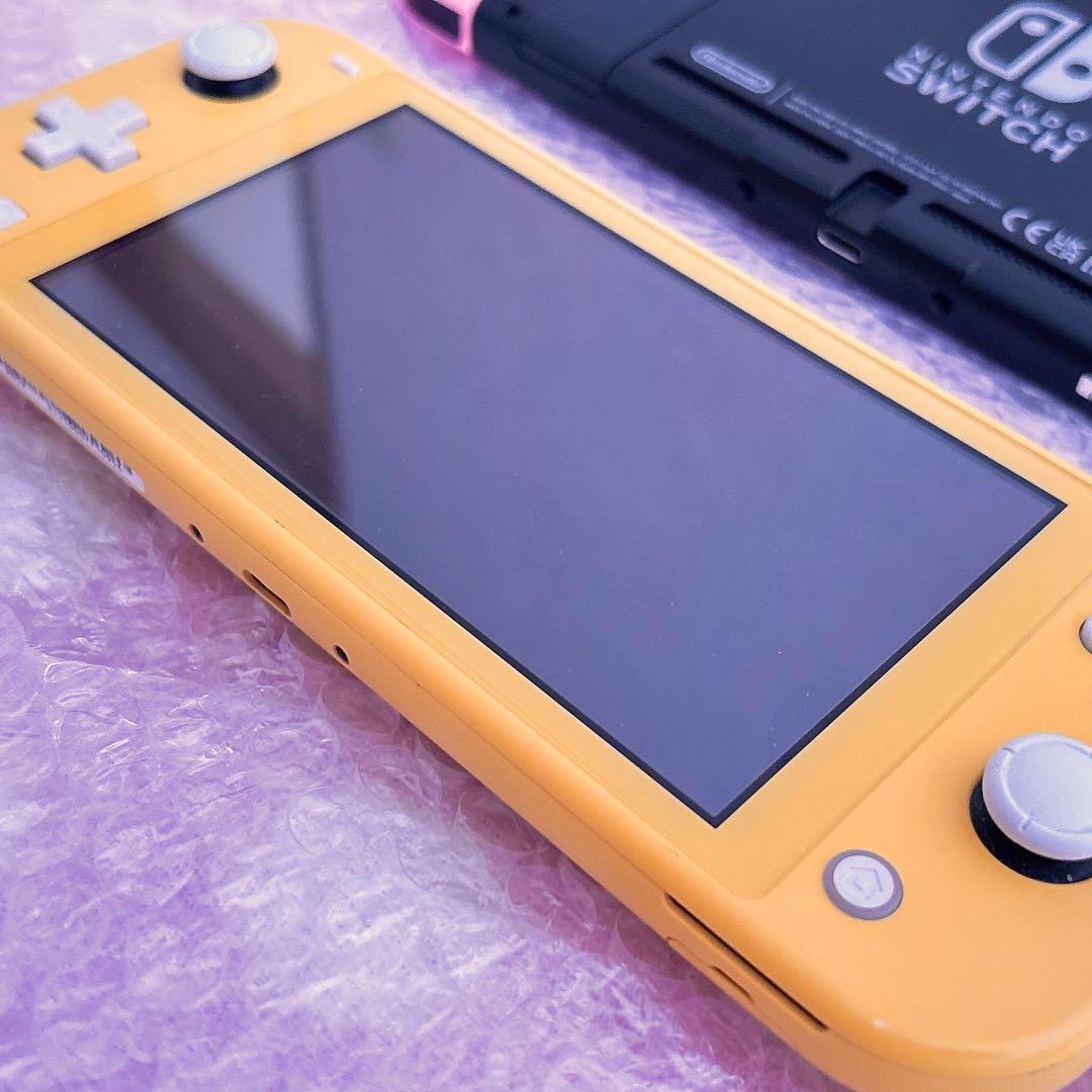 Switchライト　イエロー+充電器