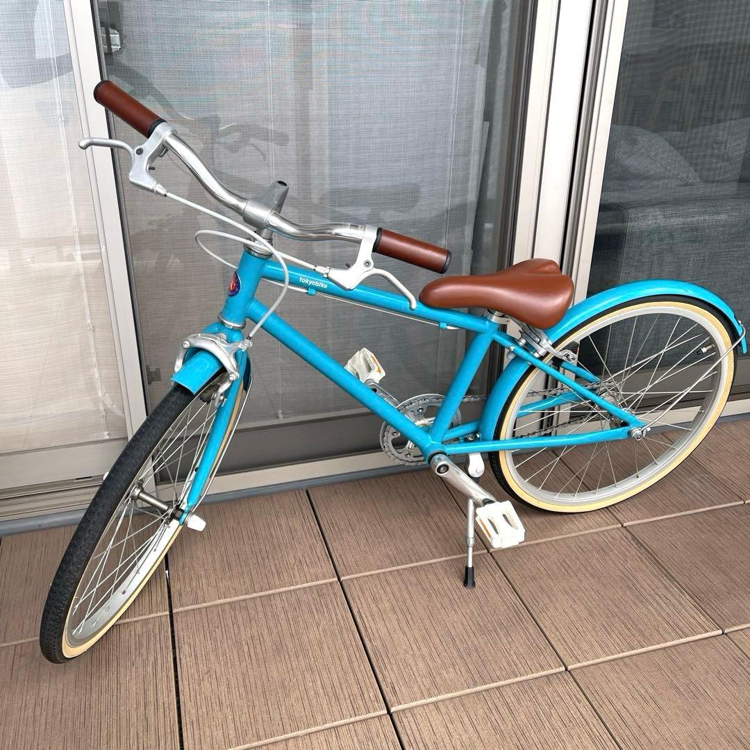 ※東京引取り限定※トーキョーバイク　Jr.Comfy ピーコック　20S