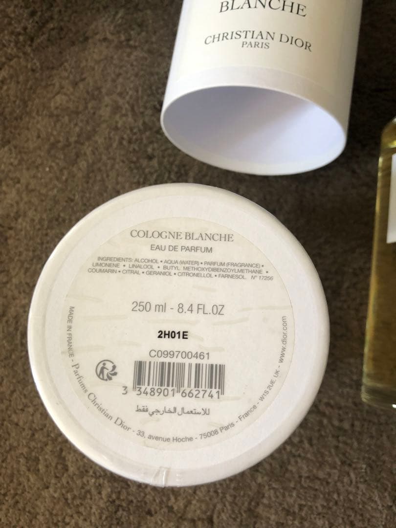 メゾンクリスチャンディオール COLOGNE BLANCHE新品