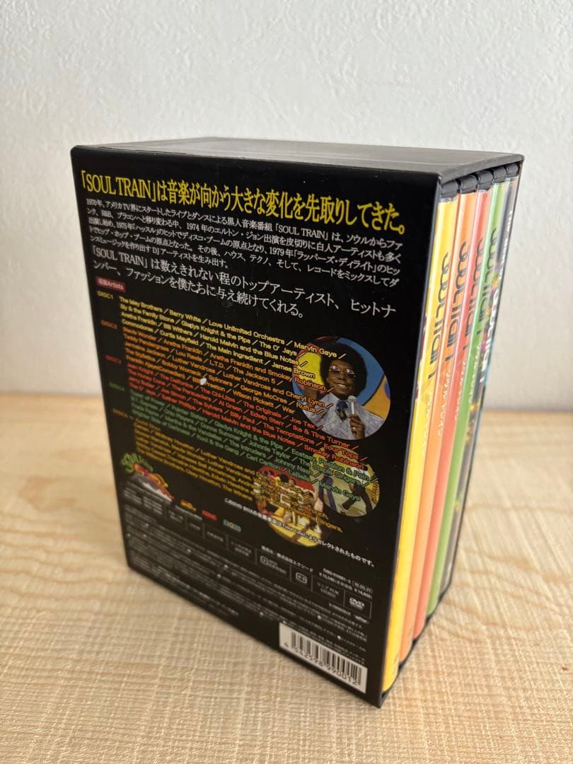 ソウルトレイン The Best Of SOUL TRAIN 5枚組DVD