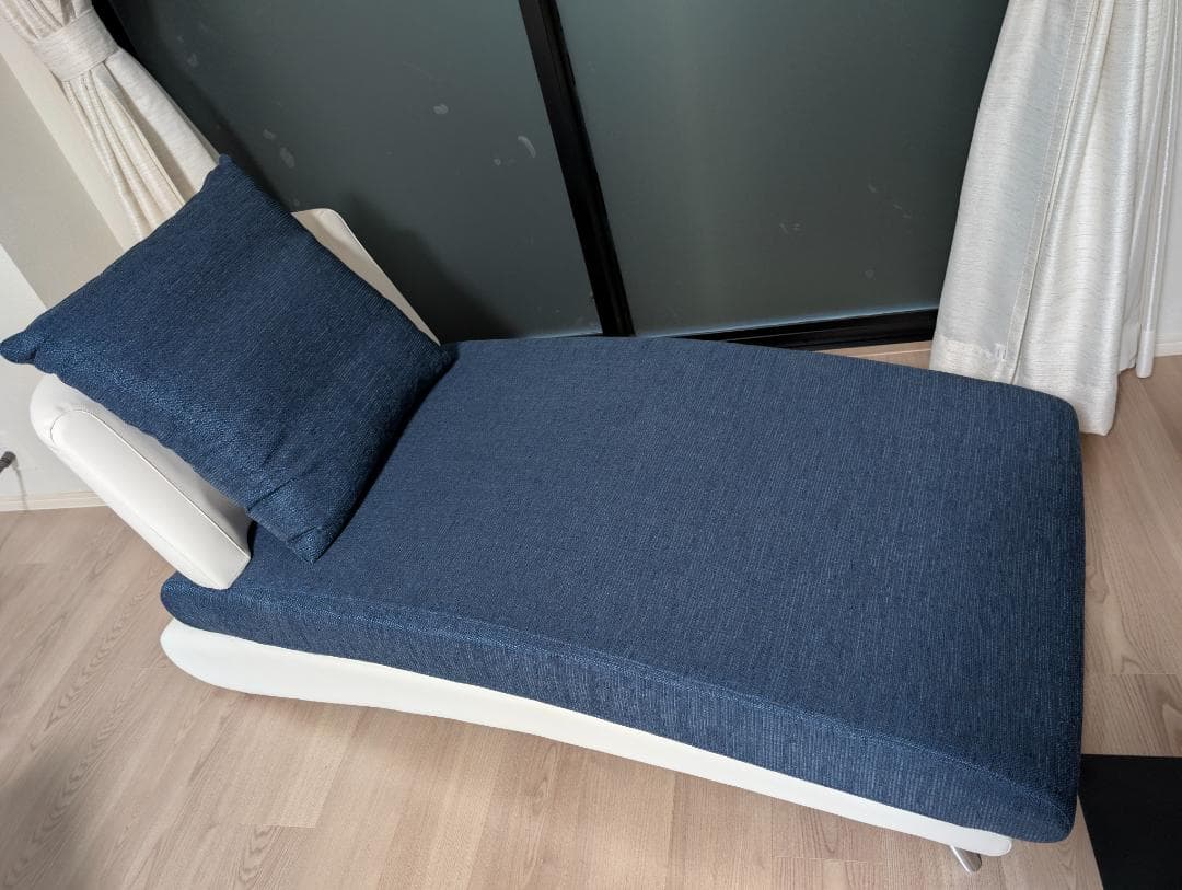 casacasaCREWZERO日本製 幅80cm 長160cm 1人掛けソファ