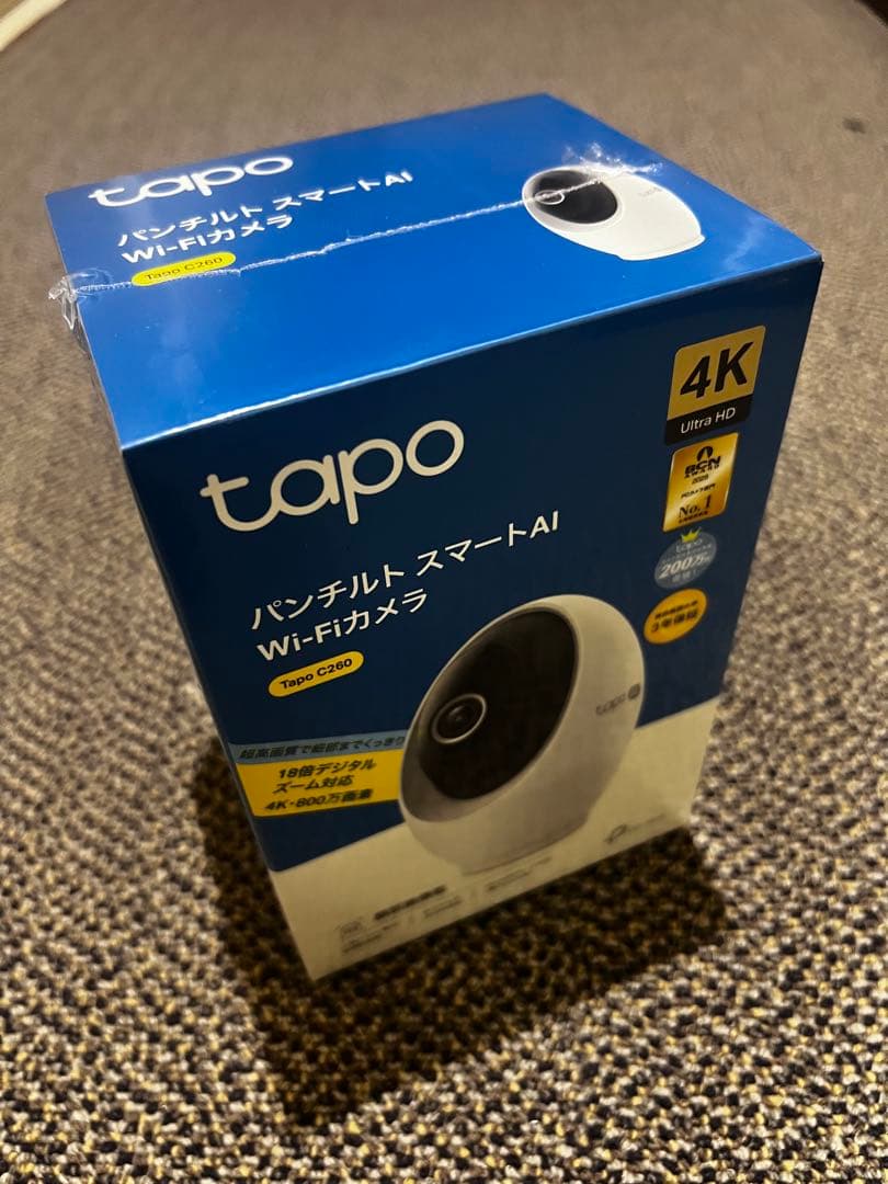 Tapo C260 4K Wi-Fiカメラ