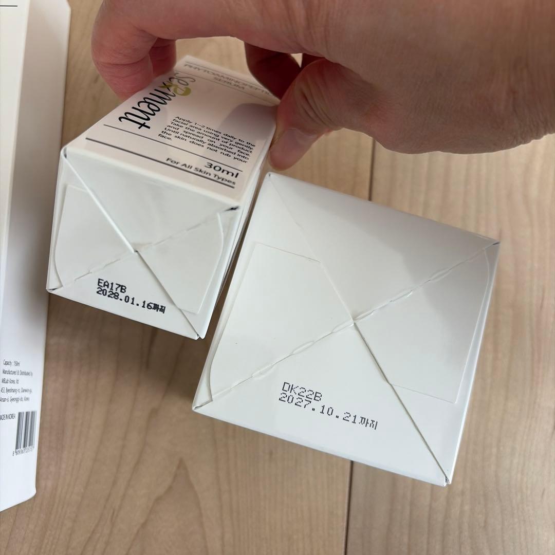 新品未開封　セルマン化粧品　洗顔　トナー　セラム　クリーム４点セット