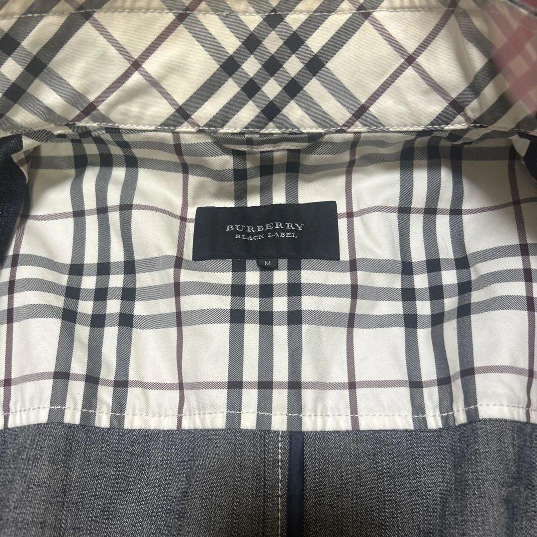 ちい BURBERRY BLACK LABEL ダークデニムジャケット M