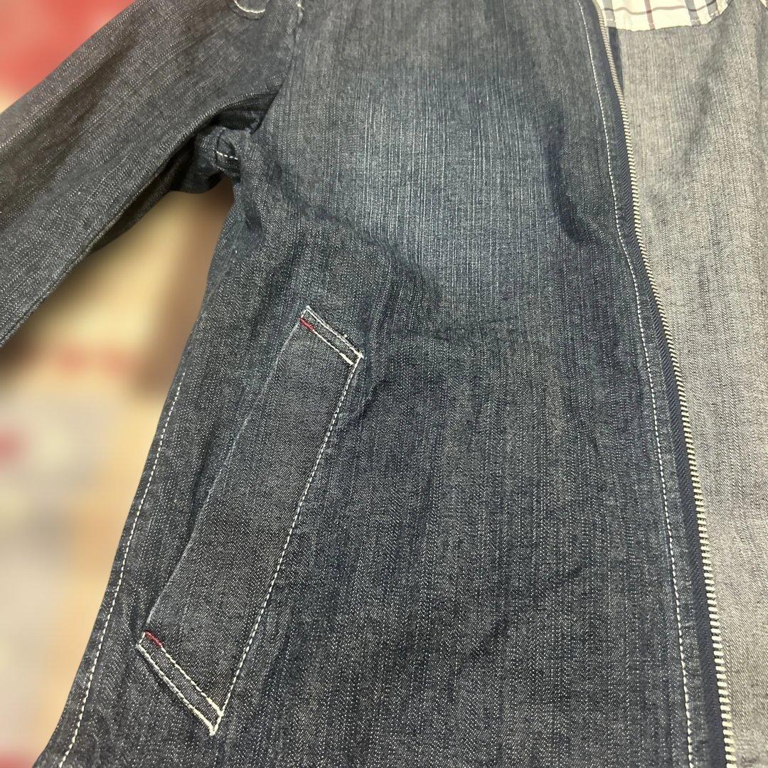 ちい BURBERRY BLACK LABEL ダークデニムジャケット M