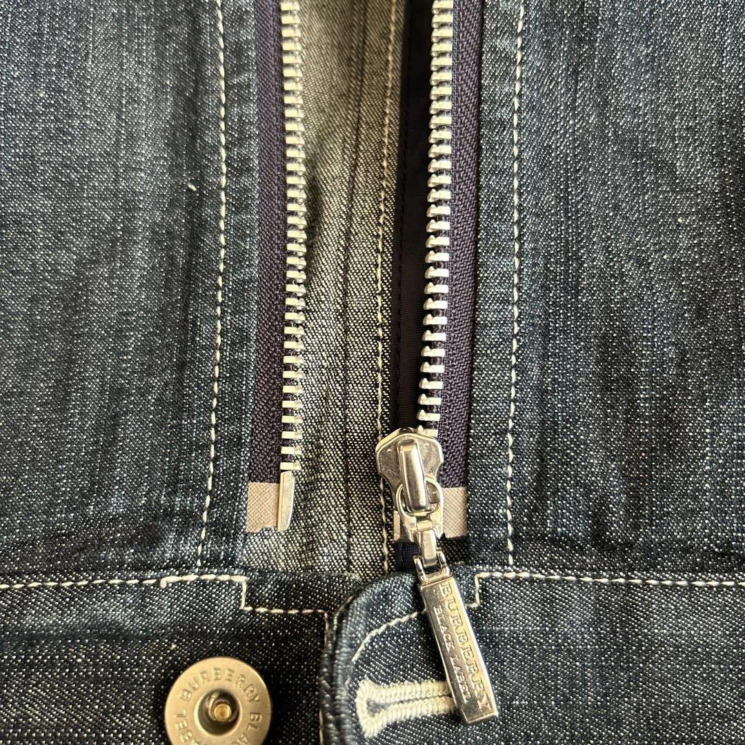 ちい BURBERRY BLACK LABEL ダークデニムジャケット M