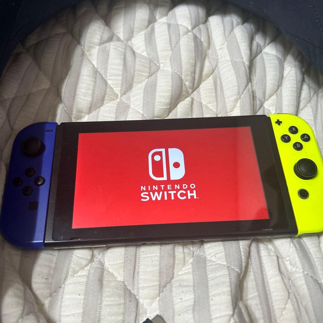 Nintendo Switch イエロー ブルー 本体のみ 訳あり 任天堂