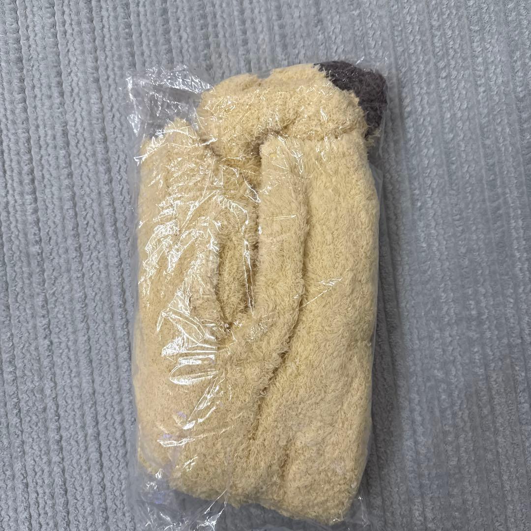 ポケモン フリースロンパース ベージュ ~95cm