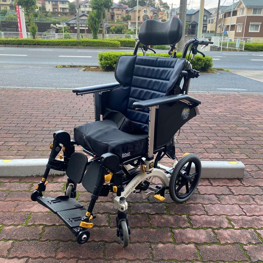 MY TiLT 松永製作所 ティルト&リクライニング車椅子 ROHOクッション