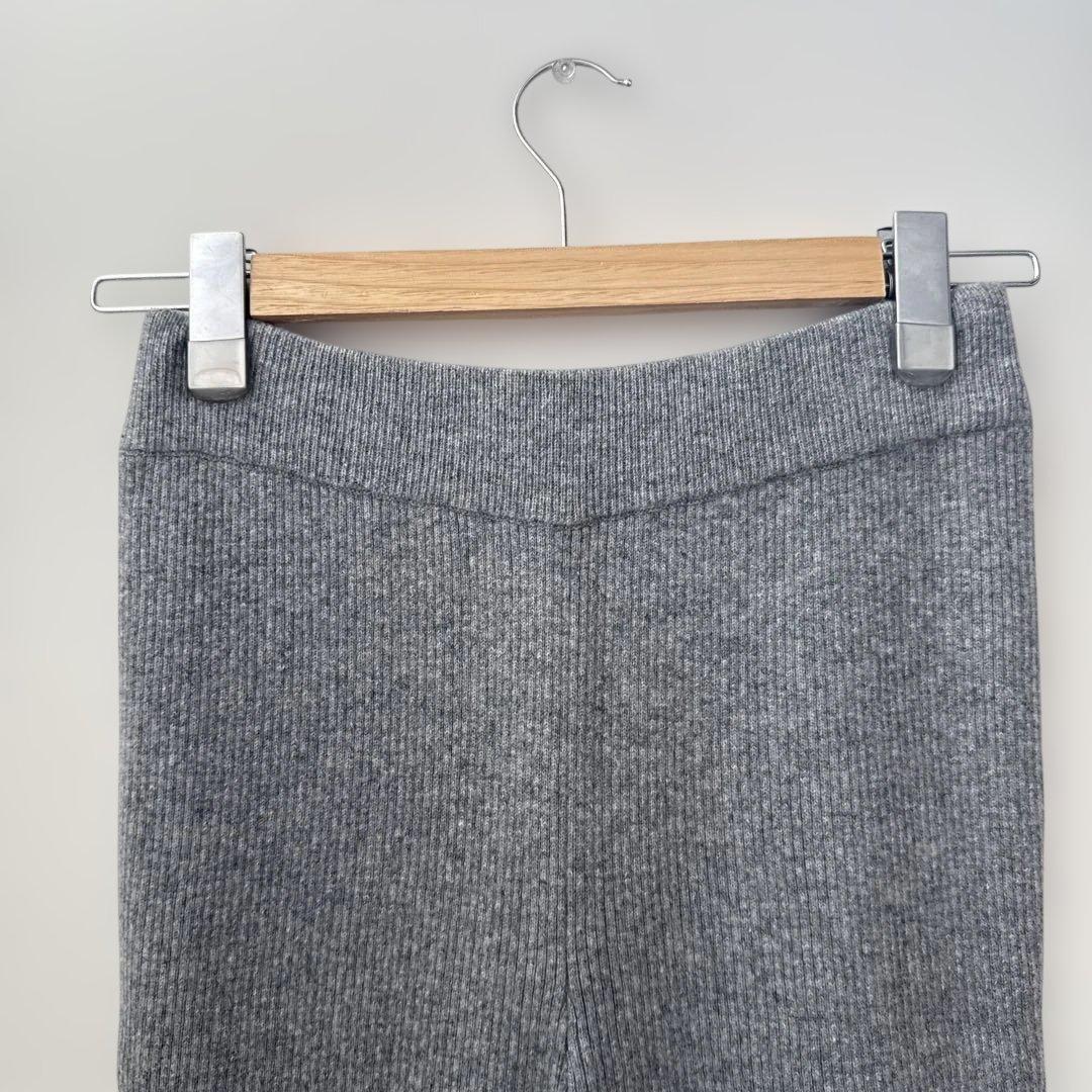 L'Appartement KNIT PANTS グレー