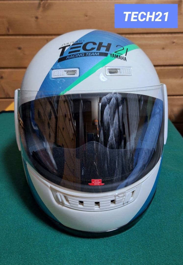 超レア【YAMAHA】資生堂TECH21 レプリカヘルメット