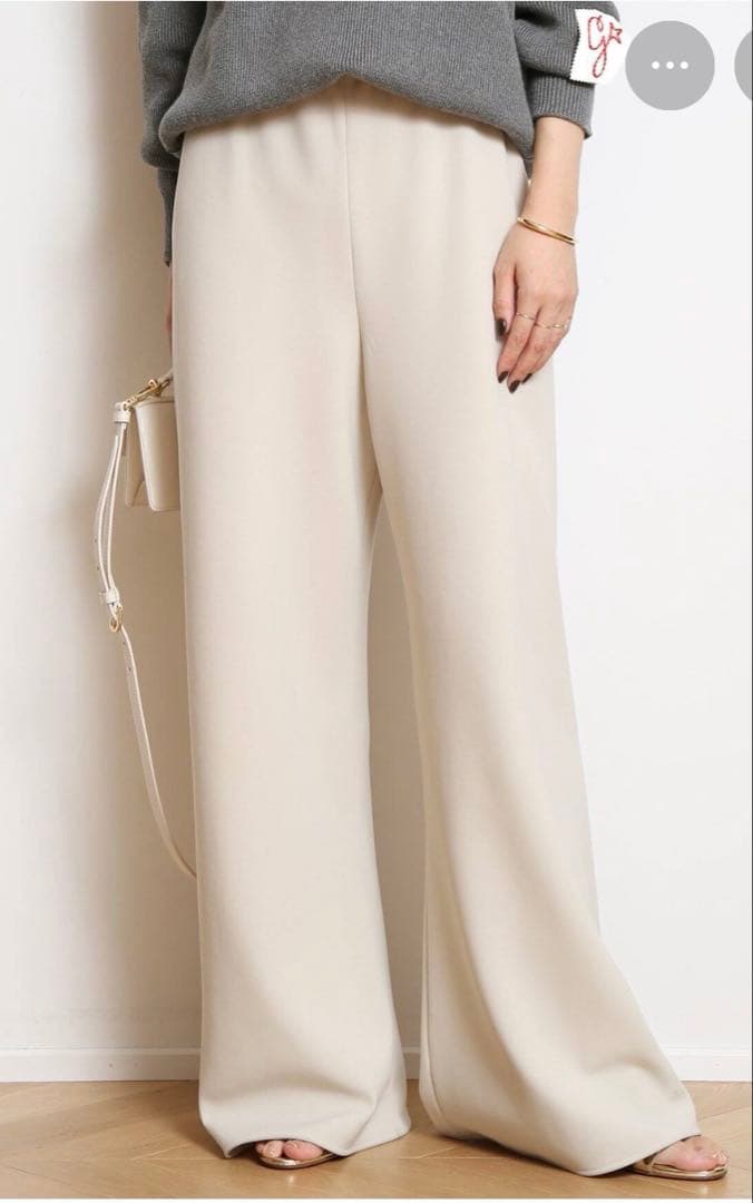 MUSE de Deuxieme Classe エラスティックパンツ　34