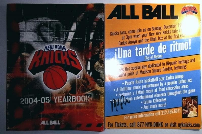 洋書 New York Knicks Yearbook 2004-05
