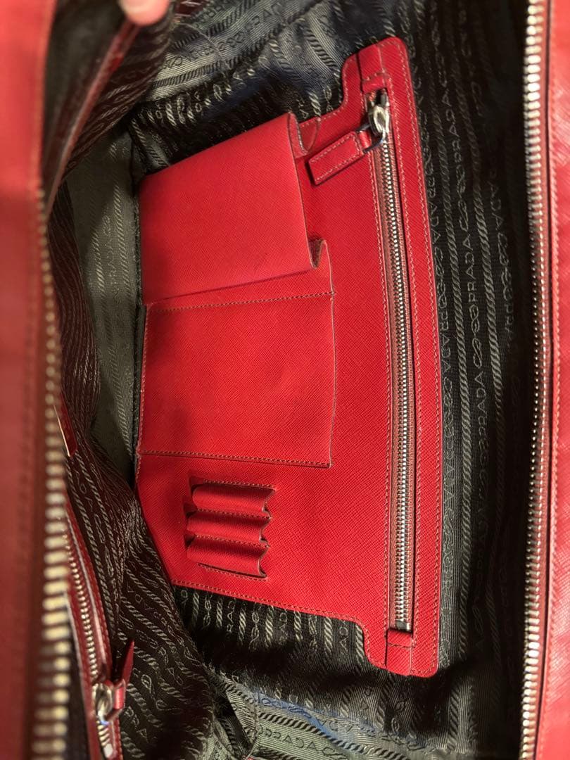 PRADA ビジネスバッグ ブリーフバッグ/サフィアーノレザー /ユニセックス