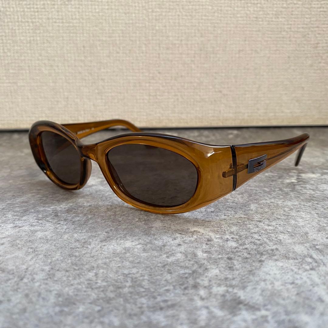 Vintage Gucci Side Logo Sunglasses スクエア
