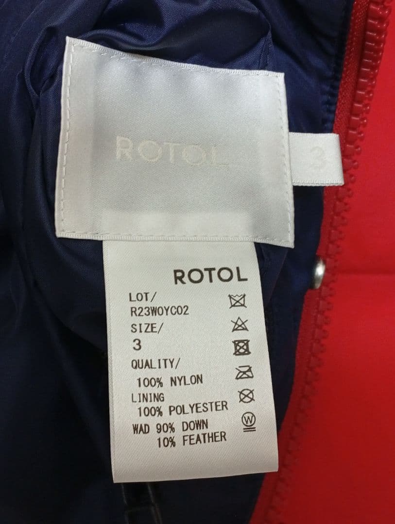 ジャケット・アウター ROTOL REVERSIBLE SUPER SHORT DOWN VEST 3