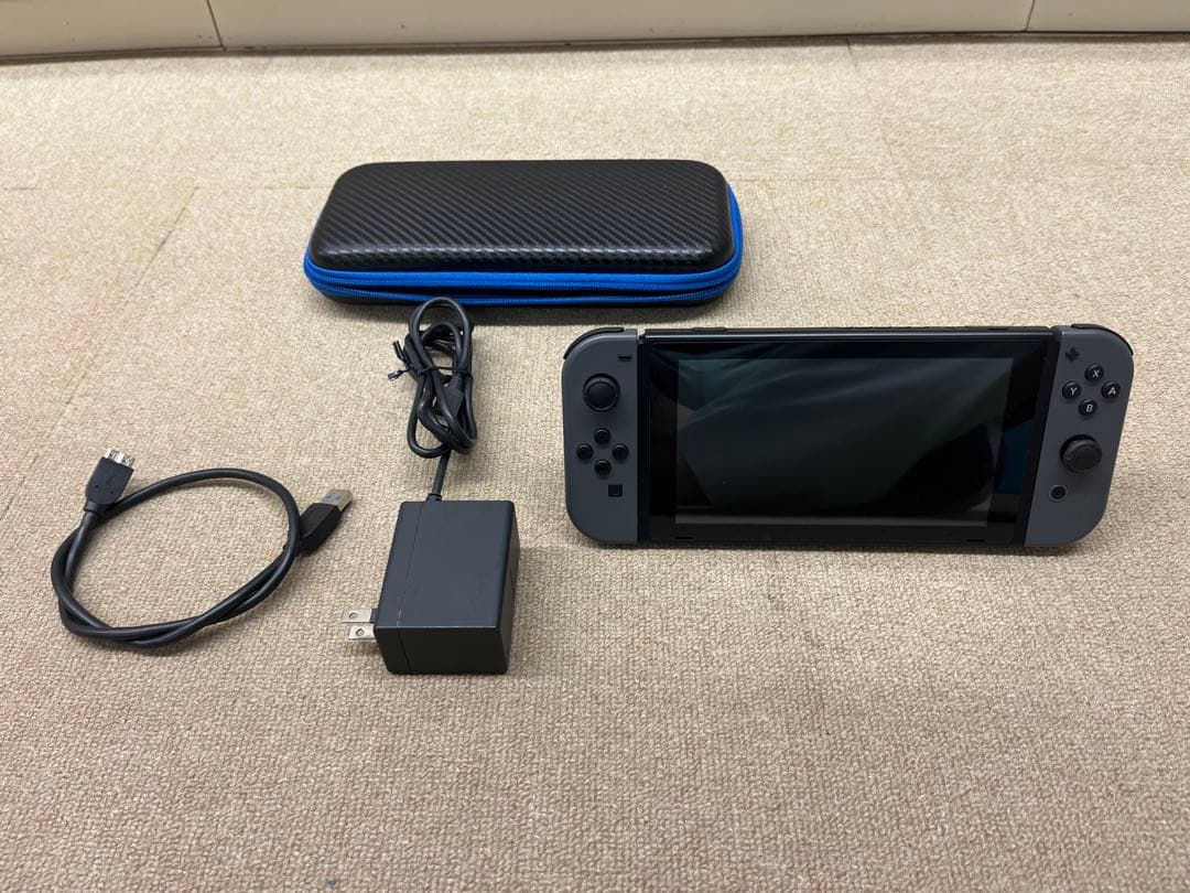 Nintendo Switch 本体 充電器・ケーブル・ケース付き