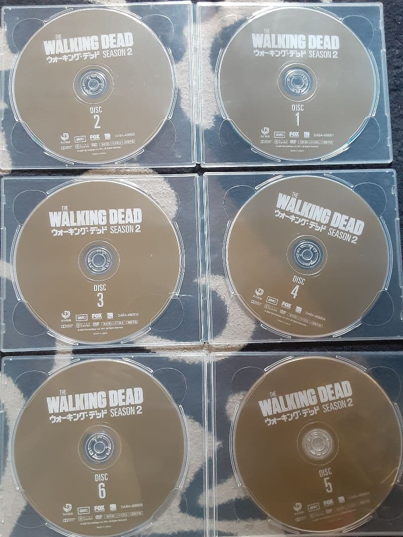 ウォーキング・デッド シーズン2、3、5 コンパクトDVD-BOX