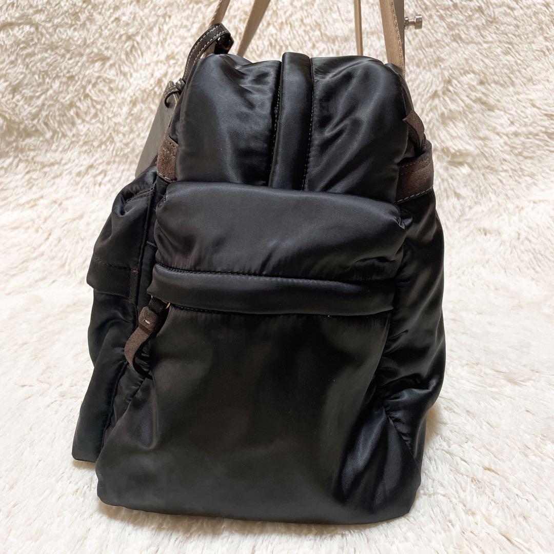 大容量 COACH コーチ ボストンバッグ 肩掛け ブラック B261